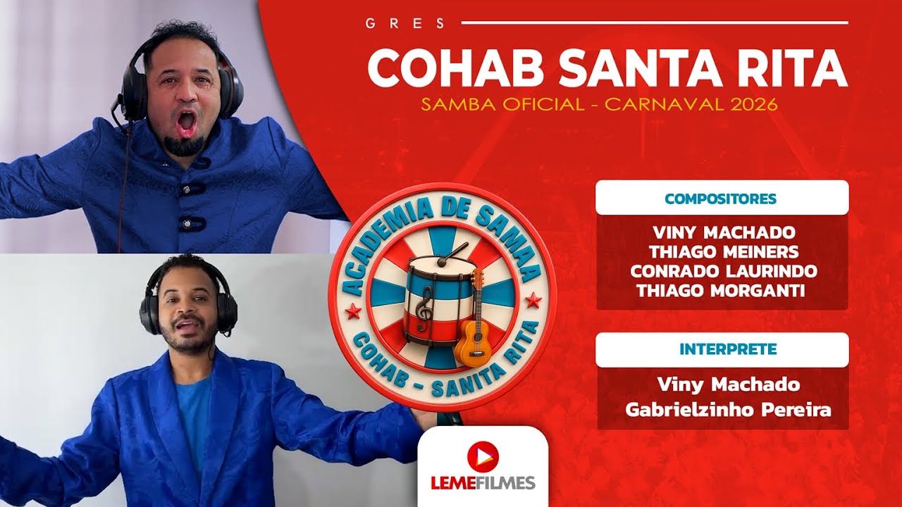 Cohab Santa Rita 2026 - Samba Oficial 