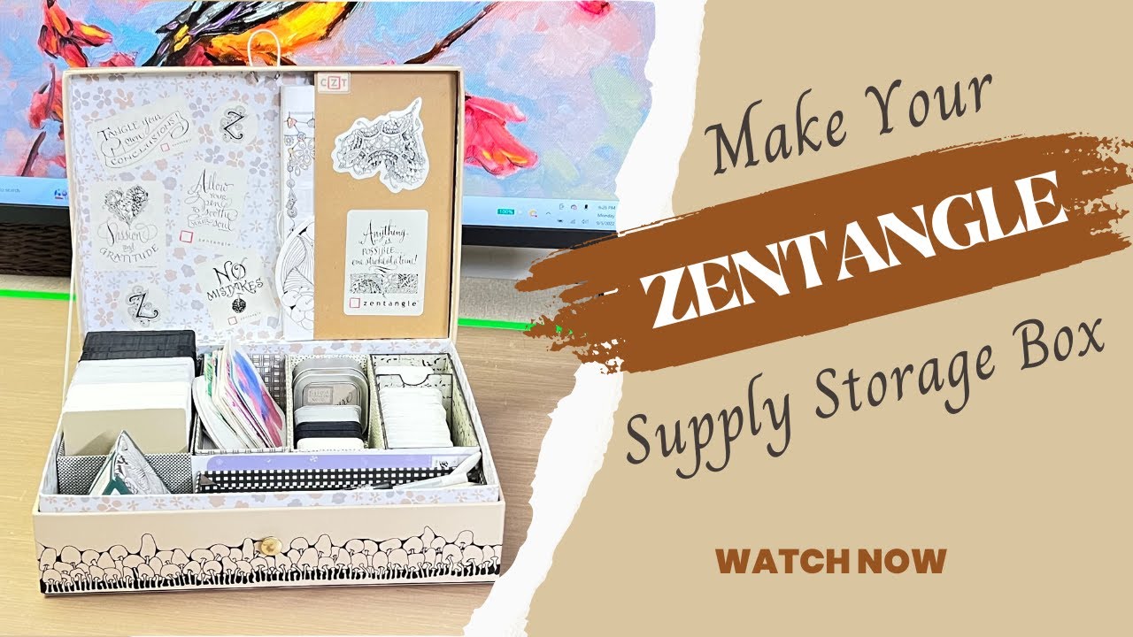 Make your own Supply Storage Box