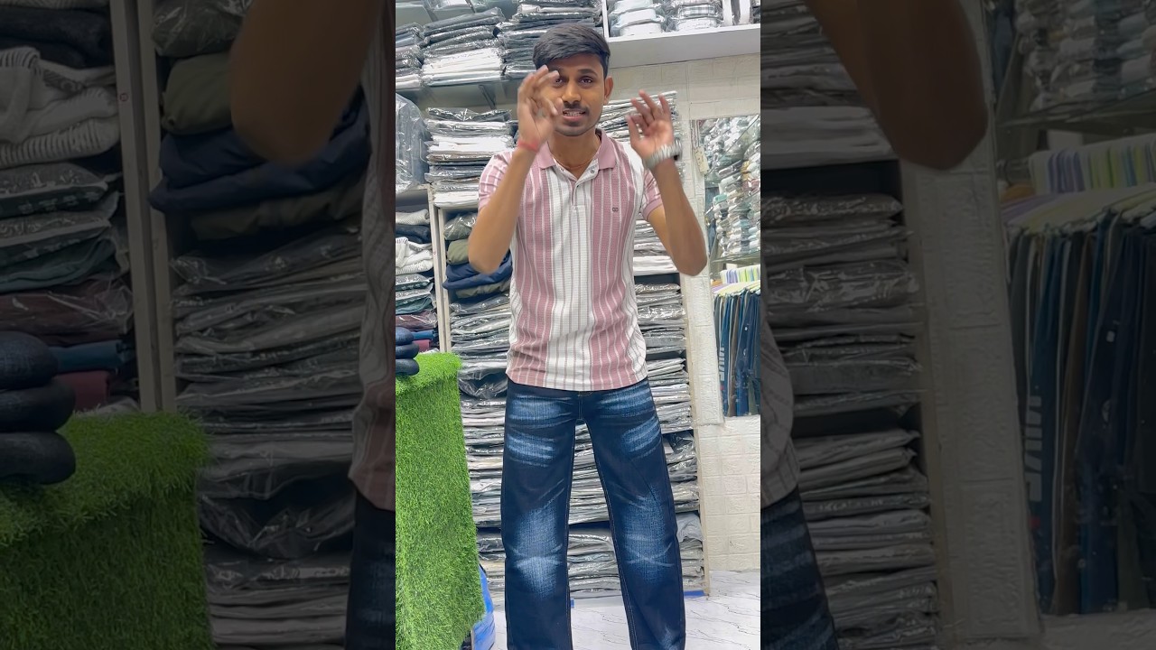 Imported straight fit jeans 