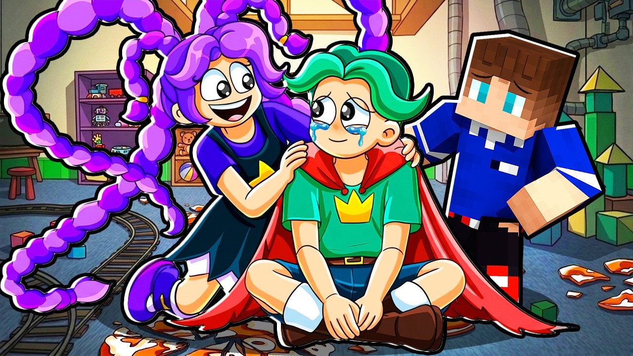 ОЧЕНЬ ГРУСТНАЯ ИСТОРИЯ РОРИ ЛАВСКЕЙП ИЗ POPPY PLAYTIME 5 В МАЙНКРАФТ