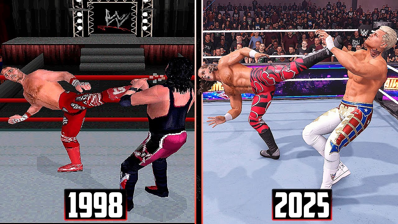 Эволюция Шона Майклза в играх WWE! (от WWF War Zone до WWE 2K25)