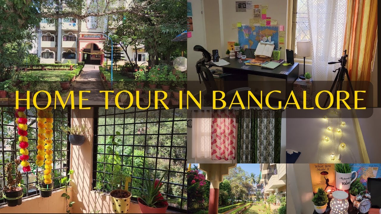 HOME TOUR IN BANGALORE|  Living Alone, Work From Home,  Aspirant Life | Most Awaited  2 bhk Vlog