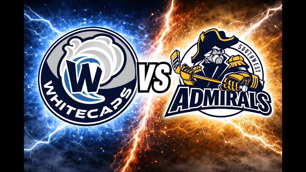 Westcoast Whitecaps vs Southwest Admirals Period 1