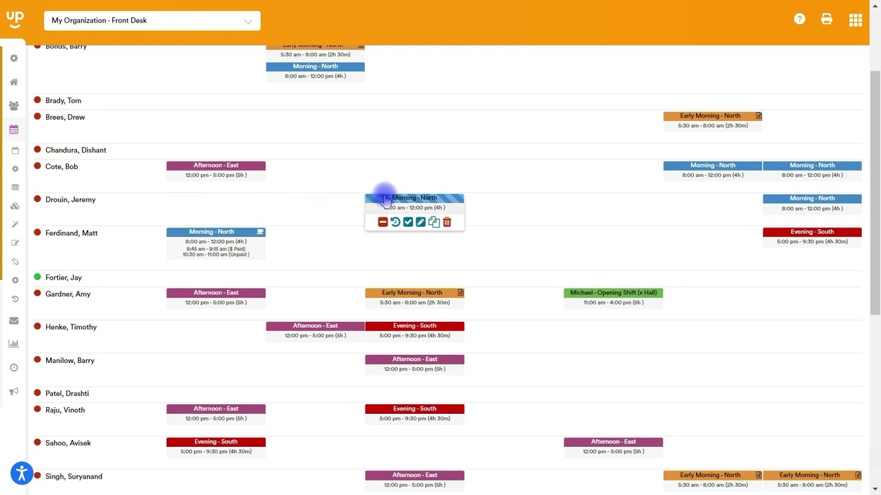 Calendar Overview