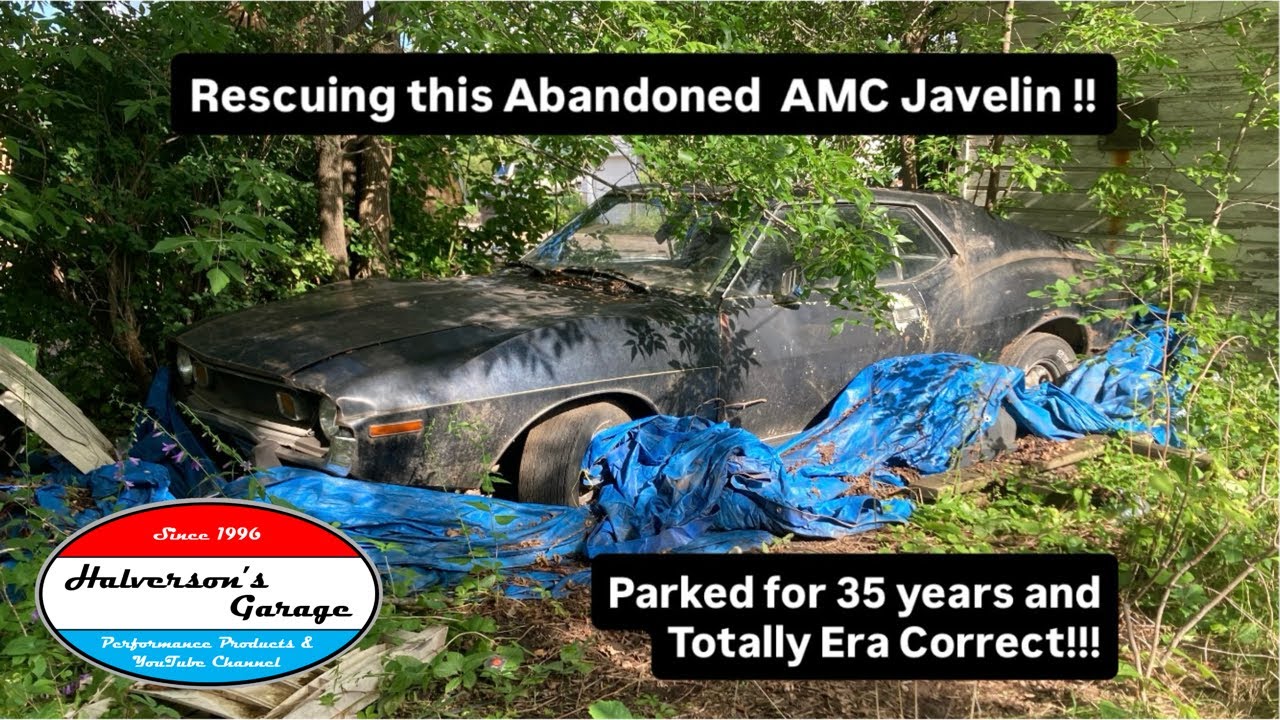 Rescuing this Abandoned Muscle Car AMC Javelin!