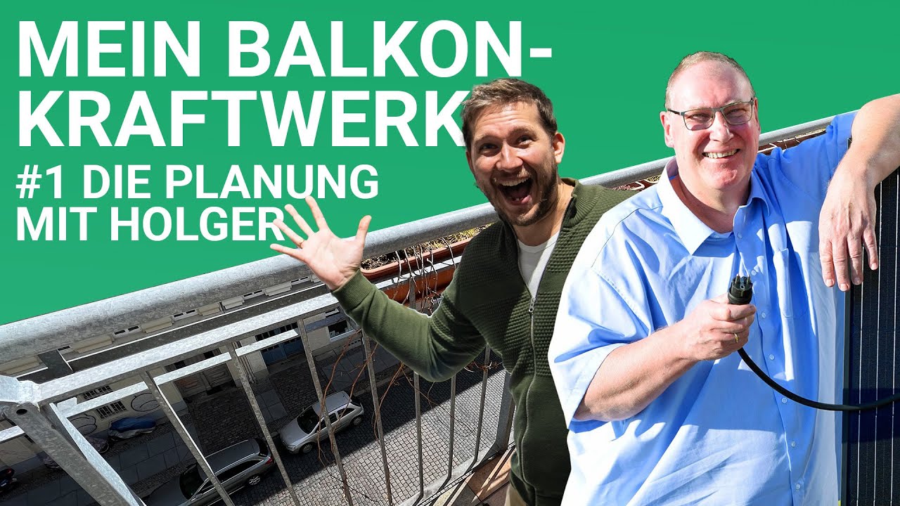 Mein Balkonkraftwerk: Holger Laudeley gibt alle wichtigen Infos