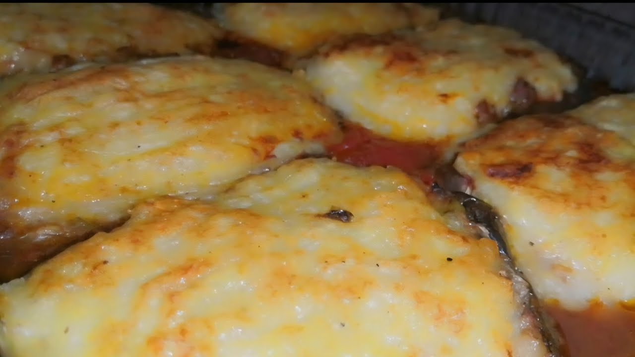 وصفة البتنجان  المحشي بالحمه المفروم : نكهة منزلية مميزة 🍆🥩🥔😍😜🤭#عشاءلذيذ 