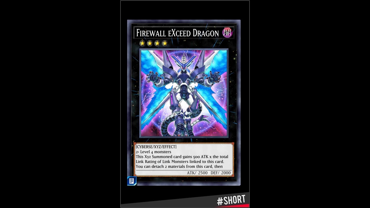Yugioh Duel Links - Summon Firewall eXceed Dragon #shorts