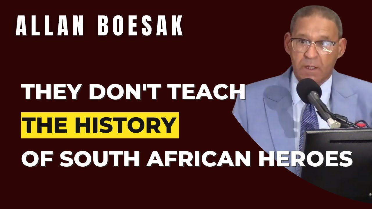 They Don't Teach The History Of South African Heroes In Schools | Reverend Allan Boesak