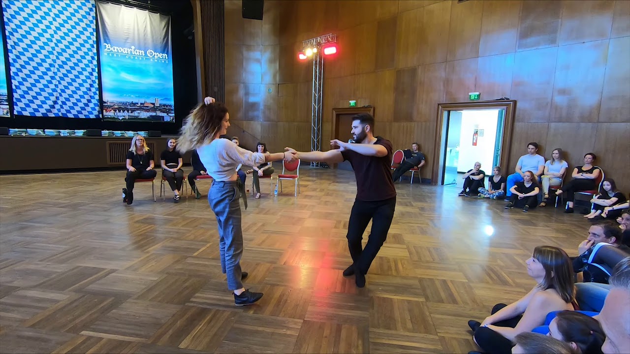 West Coast Swing - Ben Morris & Alyssa Glanville - Bavarian Open 2019 Champion Jack & Jill 2nd Place