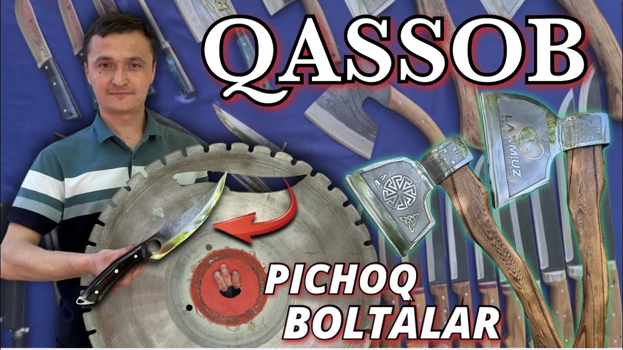 2025 Qassoblar, Oshpazlar Uchun Eng Keskin Pichoqlar va Boltalar Narxlari.
