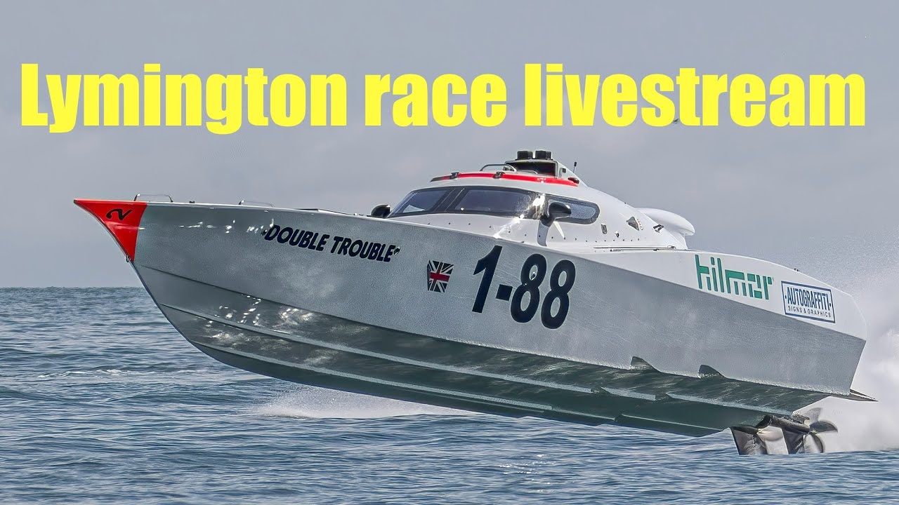 Offshore Powerboat Race - Lymington Challenge onboard with Double Trouble