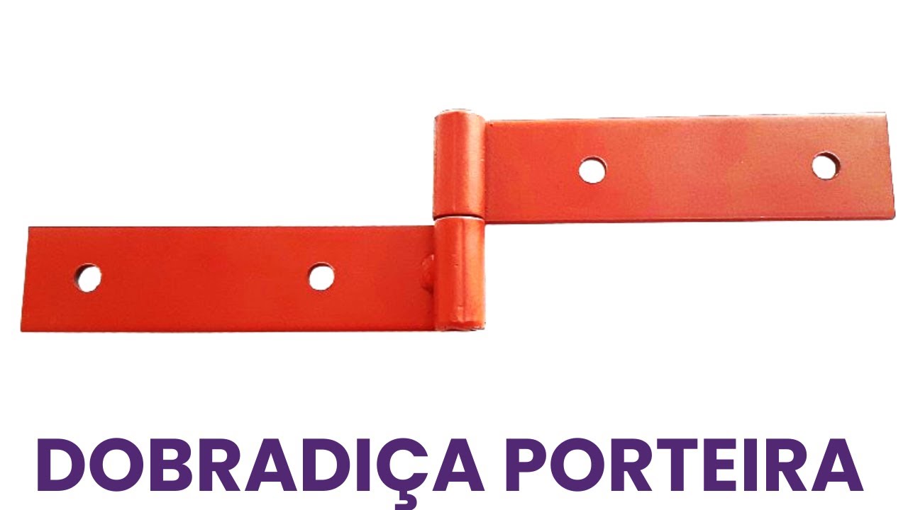 Dobradiça para porteira ou portão modelo 1121 - uso rural ou urbano.