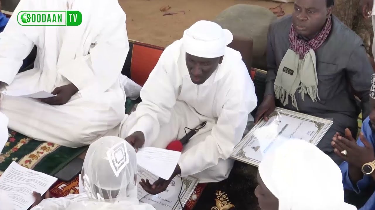 ABABACAR LAYE BASSE donne le wird aux membres de l'UJL