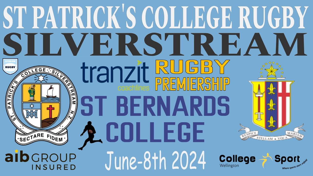 03 TRANZIT PREMIERSHIP  St Pat's Stream v St Bernard's  08-06-24