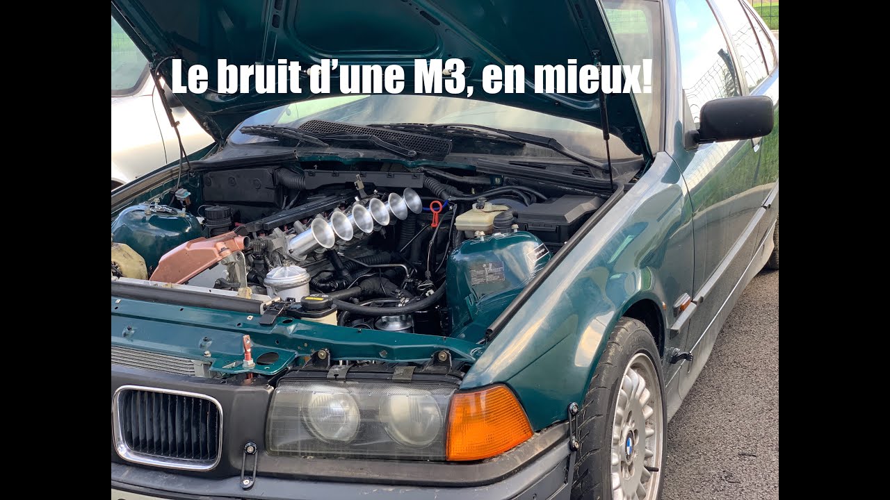 On installe une admission de M3 e36!
