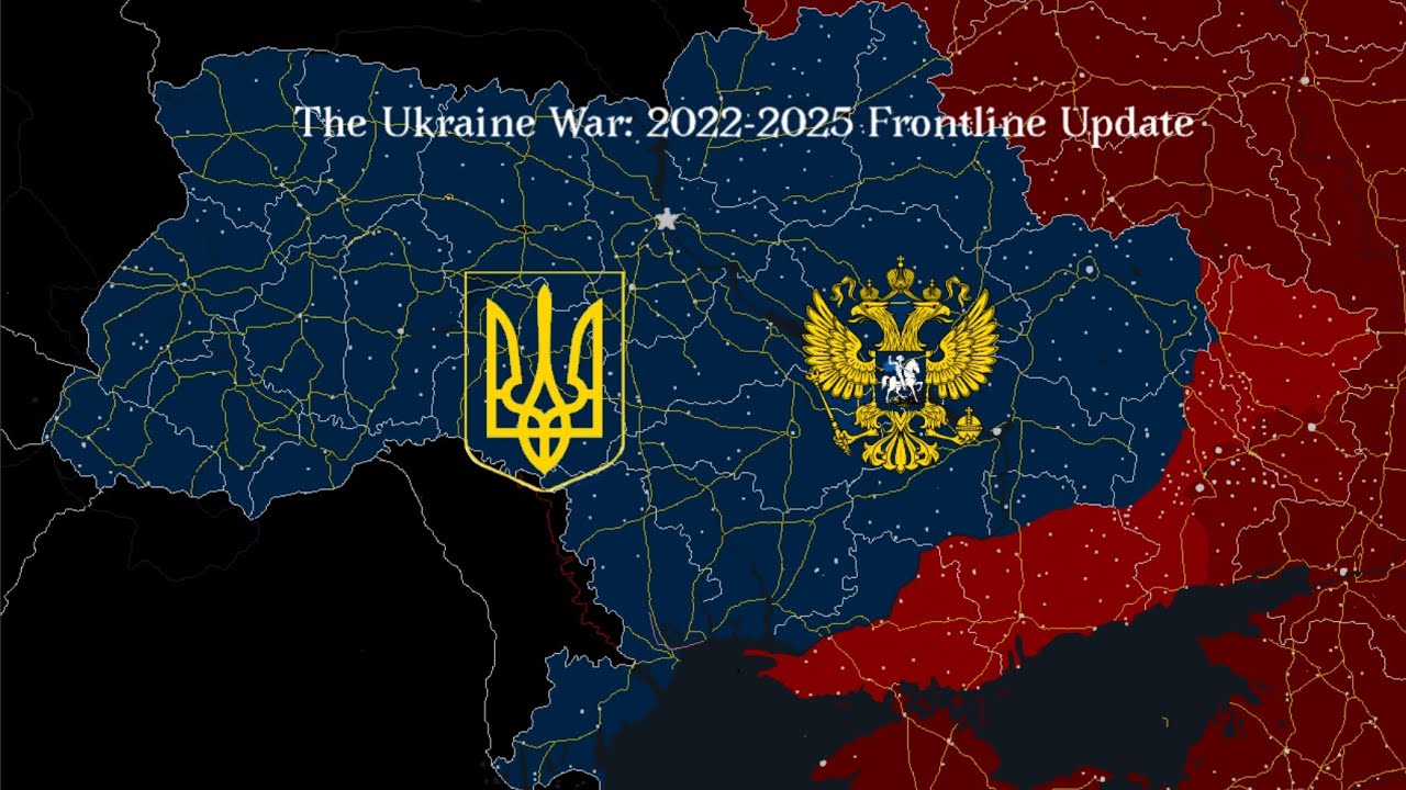The Ukraine War: 2022-2025 Frontline Update (With Army Sizes)