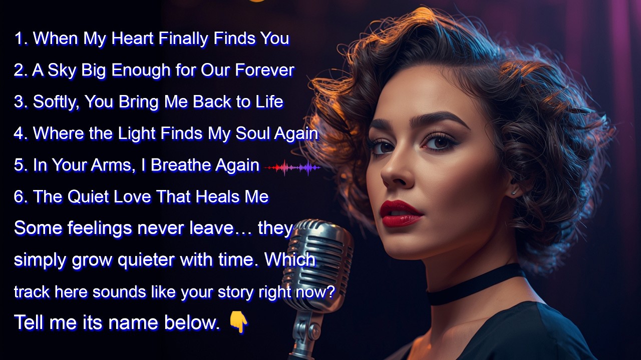 Quiet Love That Heals Me  Emotional Pop Ballads 2026  Adele Style Female Vocal
