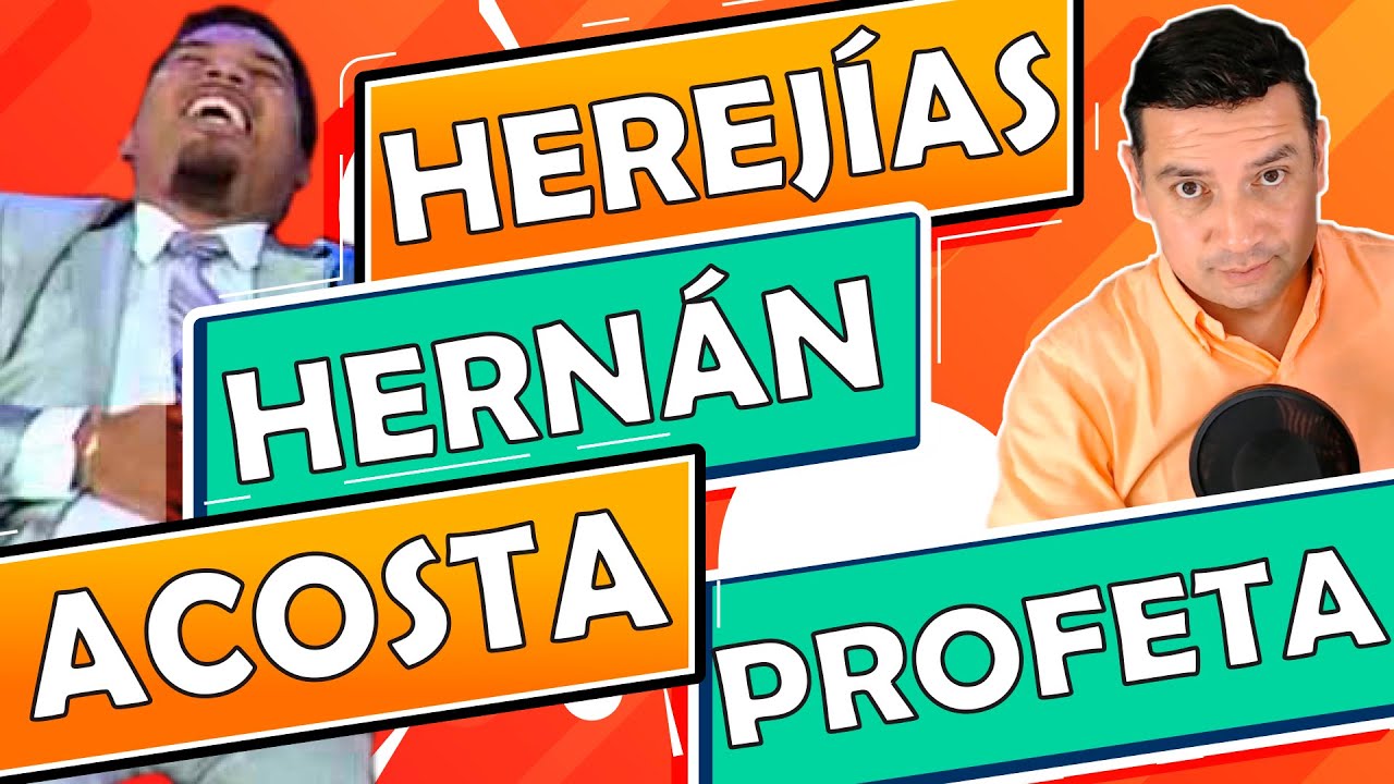 ¡ATENCIÓN! CON LAS HEREJÍAS DE ESTE PROFETA VIDENTE HERNÁN ACOSTA #edgarescobar​​​​​​ #biblialibre​​