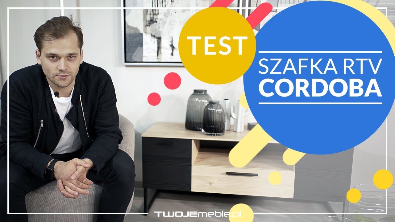 Testujemy szafki RTV #1 | Szafka RTV Cordoba