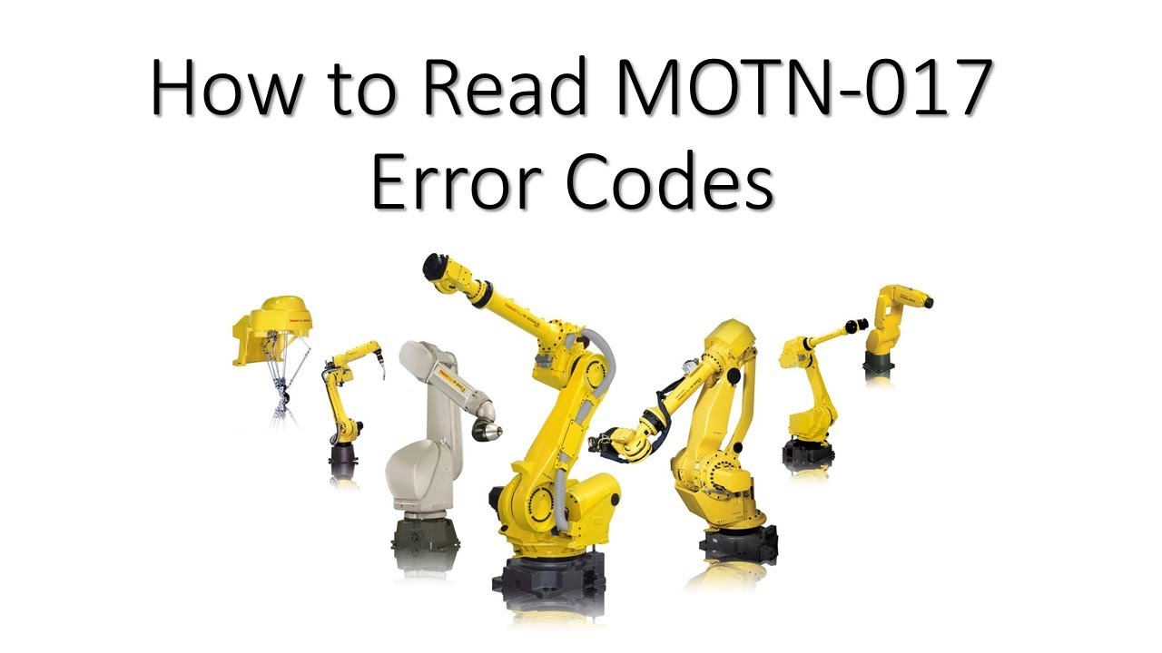 Как прочитать код ошибки MOTN-017 в Fanuc