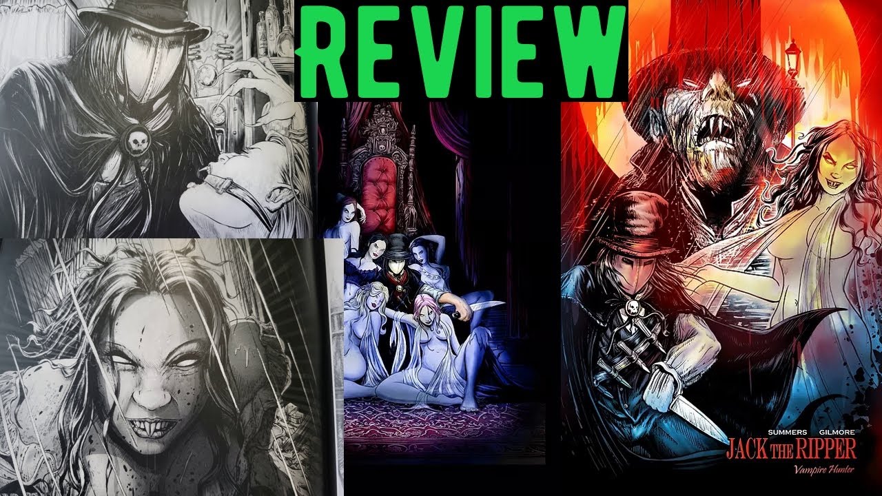 Jack The Ripper Vampire Hunter Comic Review (Stuntman Comics)