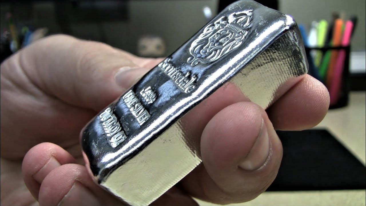 Scottsdale Mint - Chunky 10oz Silver Bar