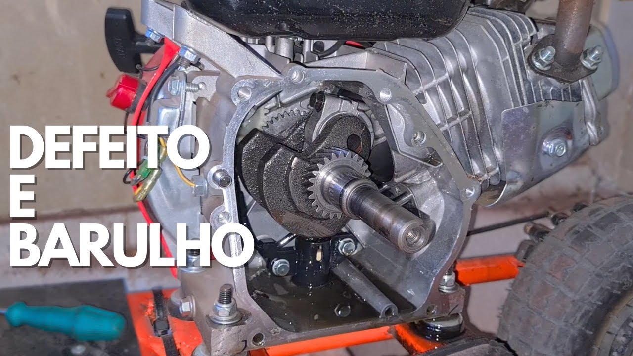 BARULHO FOLGA BIELA MOTOR ESTACIONARIO