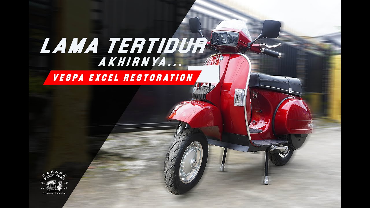 Vespa Peninggalan Orang Tua Kembali ke Jalan | Vespa Excel Restoration