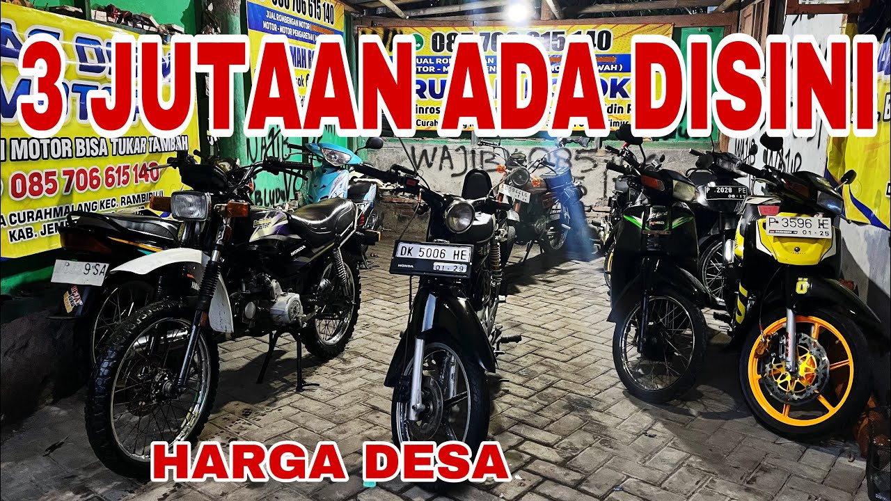 ❌TERJUAL CEK VIDEO BARU❌❌OBRAL MOTOR ADA MINUS DISINI TEMPATNYA..! Mulai 3 JUTAAN