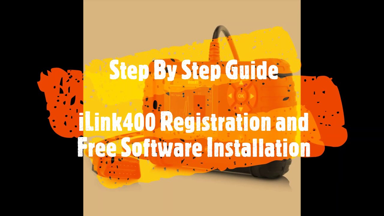 Step by Step Guide Vident i400AU iLink400 Registration and Free Software Installation