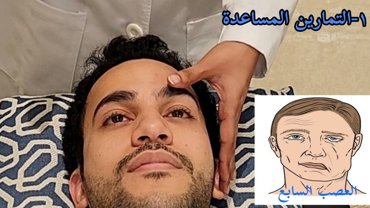 افضل التمارين المنزلية لعلاج العصب السابع ( شلل الوجة )