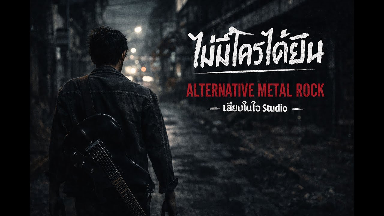 ไม่มีใครได้ยิน | เสียงในใจ Studio | Alternative metal rock
