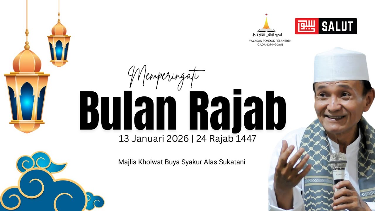 LIVE - MEMPERINGATI BULAN RAJAB | ALAS SUKATANI