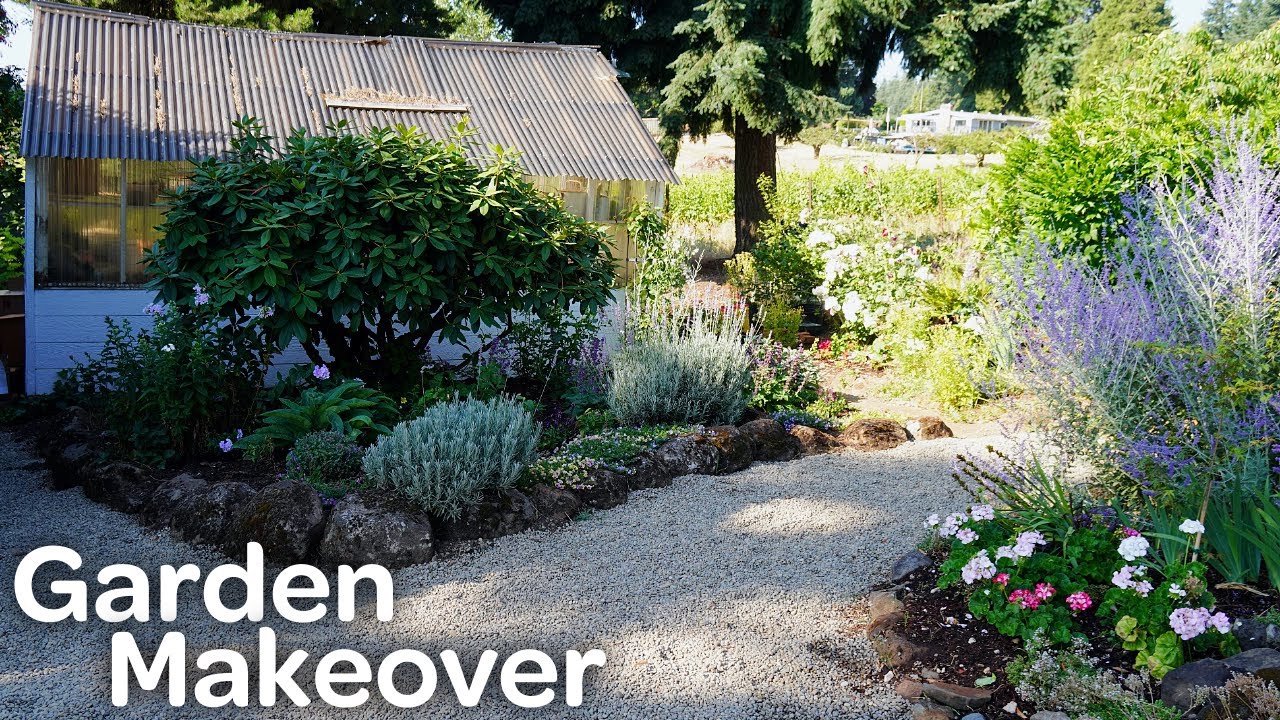 Garden Cleanup | New Rock Path  | Cutting Back Salvia