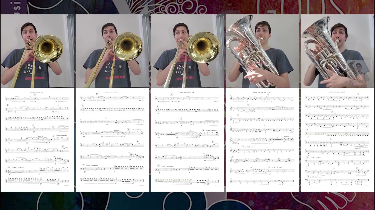 Lexicon of the Gods - Rossano Galante - All Lower Brass Parts