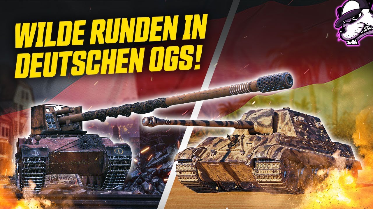 Wilde Runden in deutschen OGs! [World of Tanks - Gameplay - Deutsch]