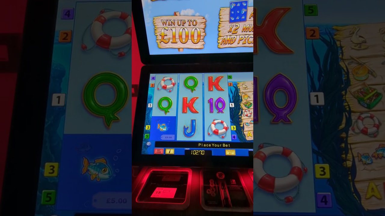 FISHIN` FRENZY XTRA REELS  with power play  on aurora blueprint machine