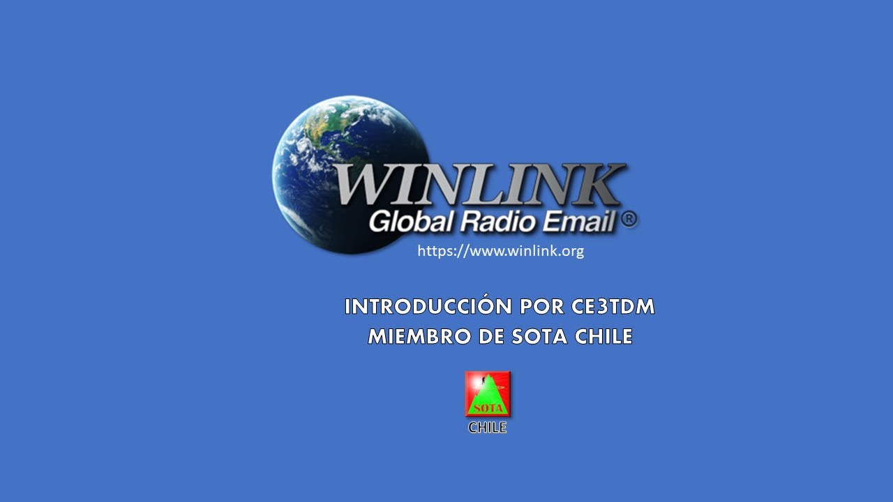 Winlink para comunicaciones remotas y de emergencia