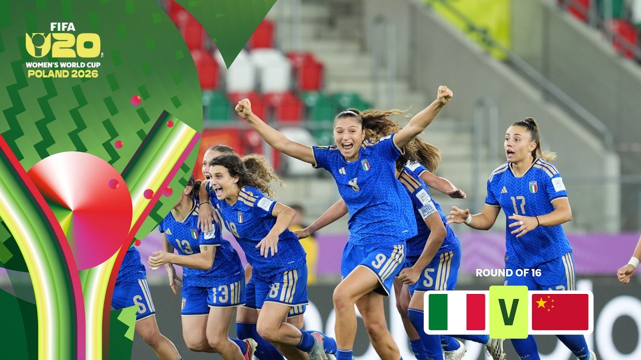 Italy vs China PR Highlights | FIFA U-20 Women's World Cup 2026&trade;