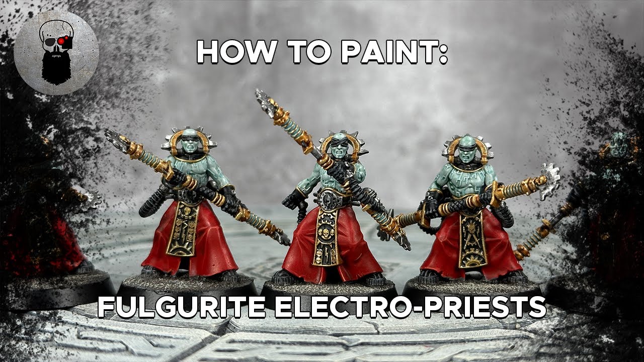 Contrast+ How to Paint: Fulgurite Electro-Priests