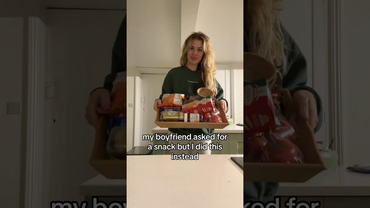 My boyfriend asked for a snack but I did this instead&hellip;