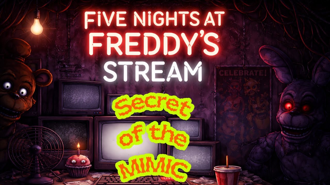 1/2 My First TIme Playing FNAF Secret of the Mimic Five Nights At Freddy's