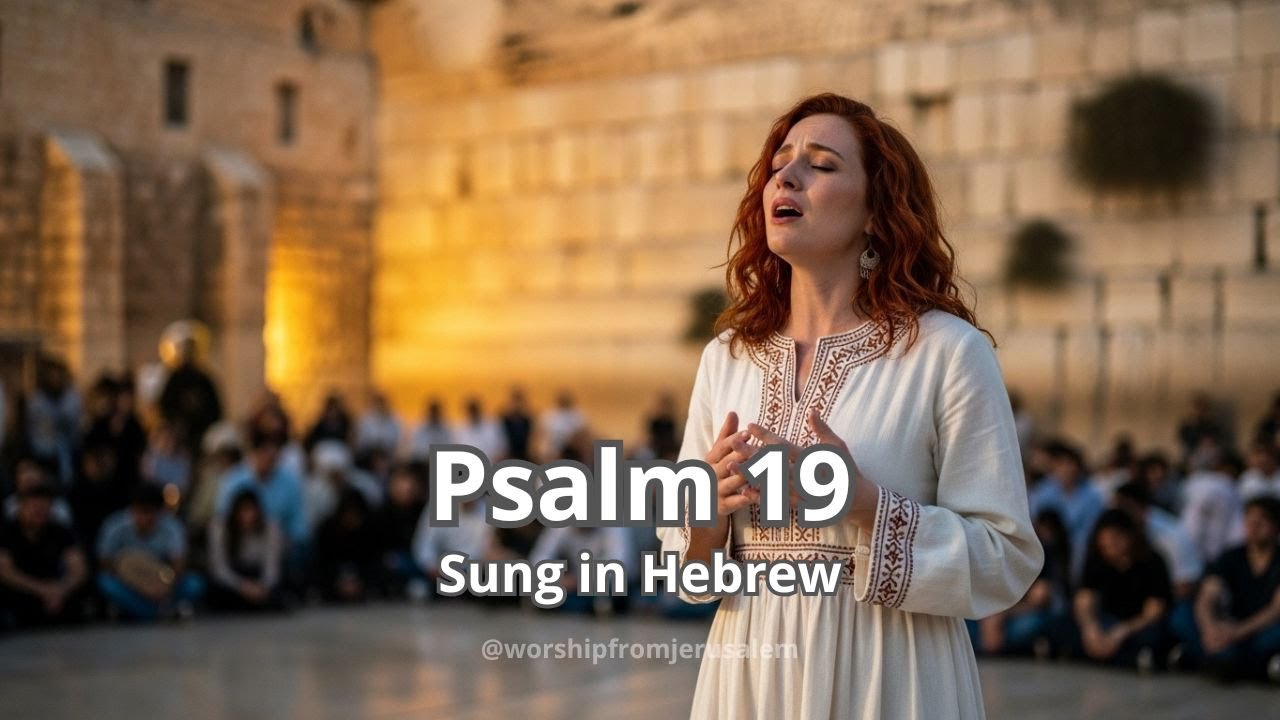 Psalm 19 THE ORIGINAL SOUND OF DAVID'S PSALMS AS THEY WERE SUNG IN THE HOLY TEMPLE IN ANCIENT HEBREW