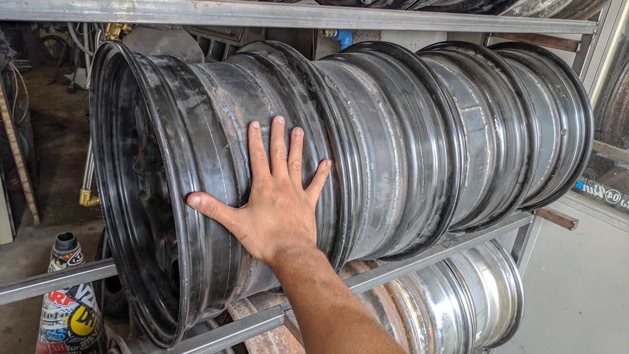 Rodas taludas de Ferro para meu VW UP 16x8,5