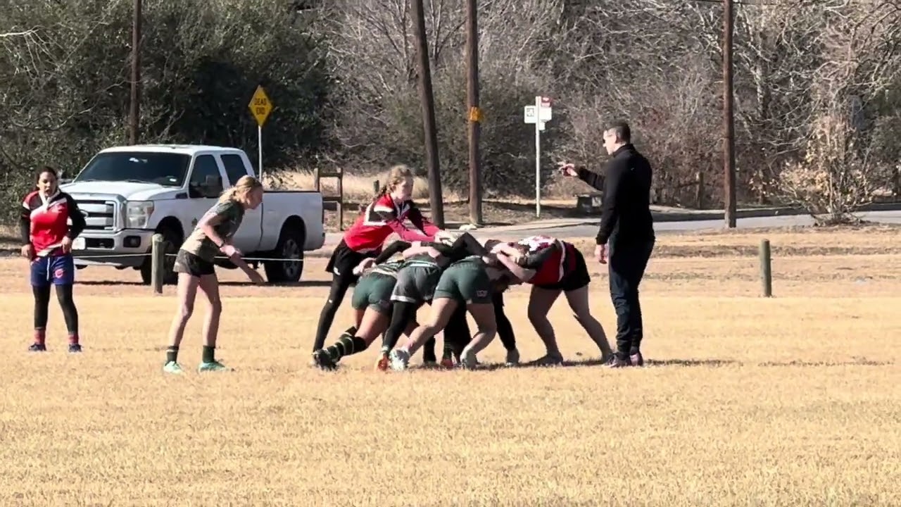 SATX Rugby 7s - Austin Valkyries U14 Girls vs Woodlands Green (Game 2)