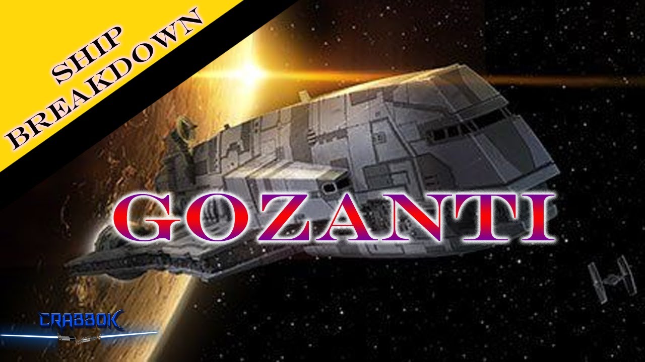 Star Wars Armada - Gozanti Ship Breakdown