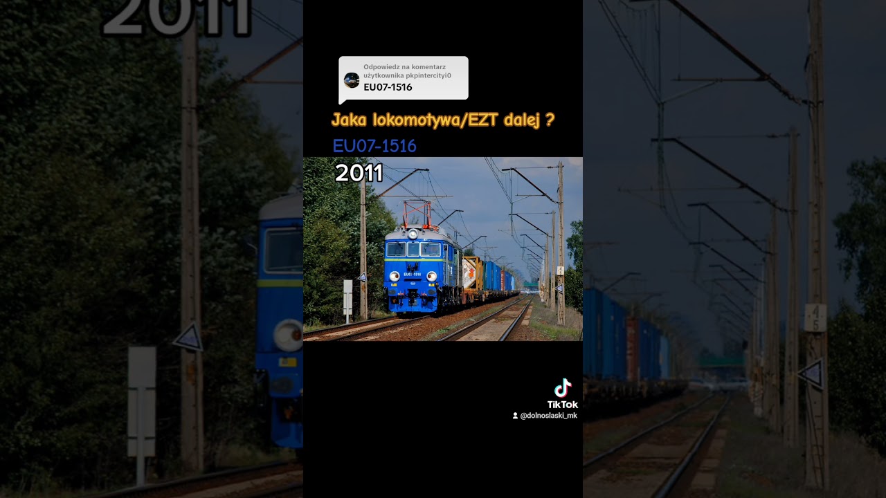 Historia lokomotywy EU07-1516 PKP Cargo 