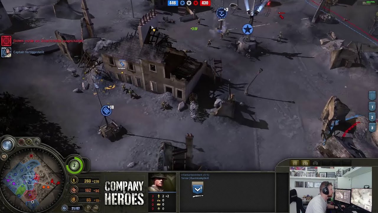 Company of Heroes 1 | 2v2 Lorraine Leaderboards 2025 | Live Gameplay by Terror|RunIntoMySkills