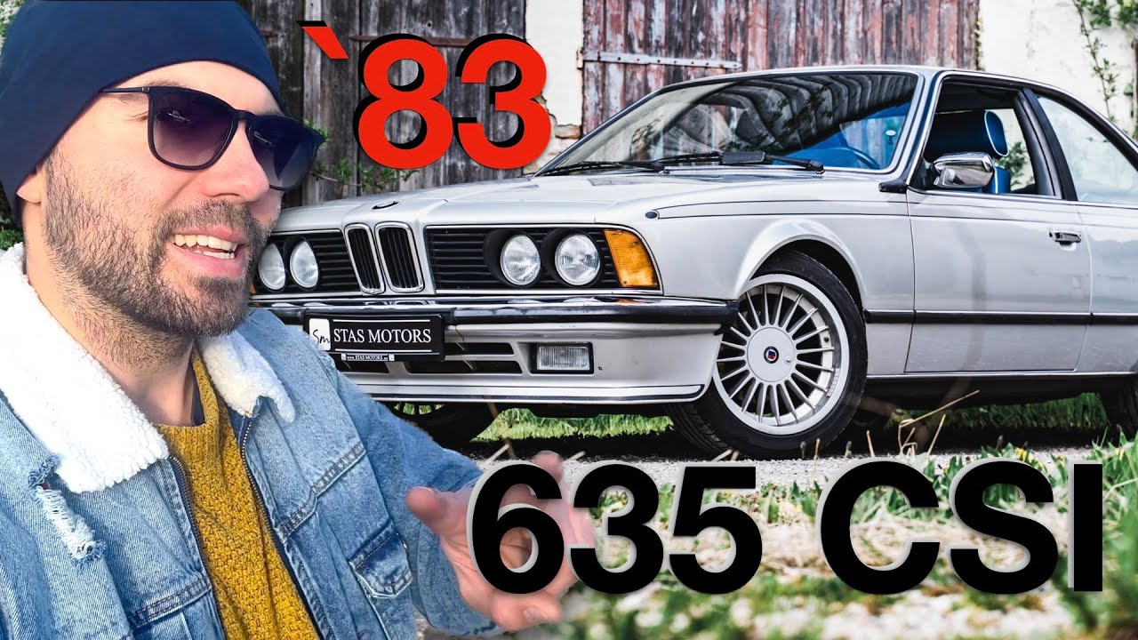 MIT ALPINA CLASSIC FELGEN SIEHT ALLES BESSER AUS | 1983 BMW 635 CSI E24 | STAS MOTORS